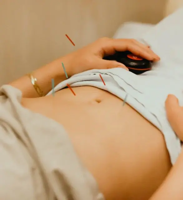 Traditional herbs arranged for an individualized digestive health consultation
